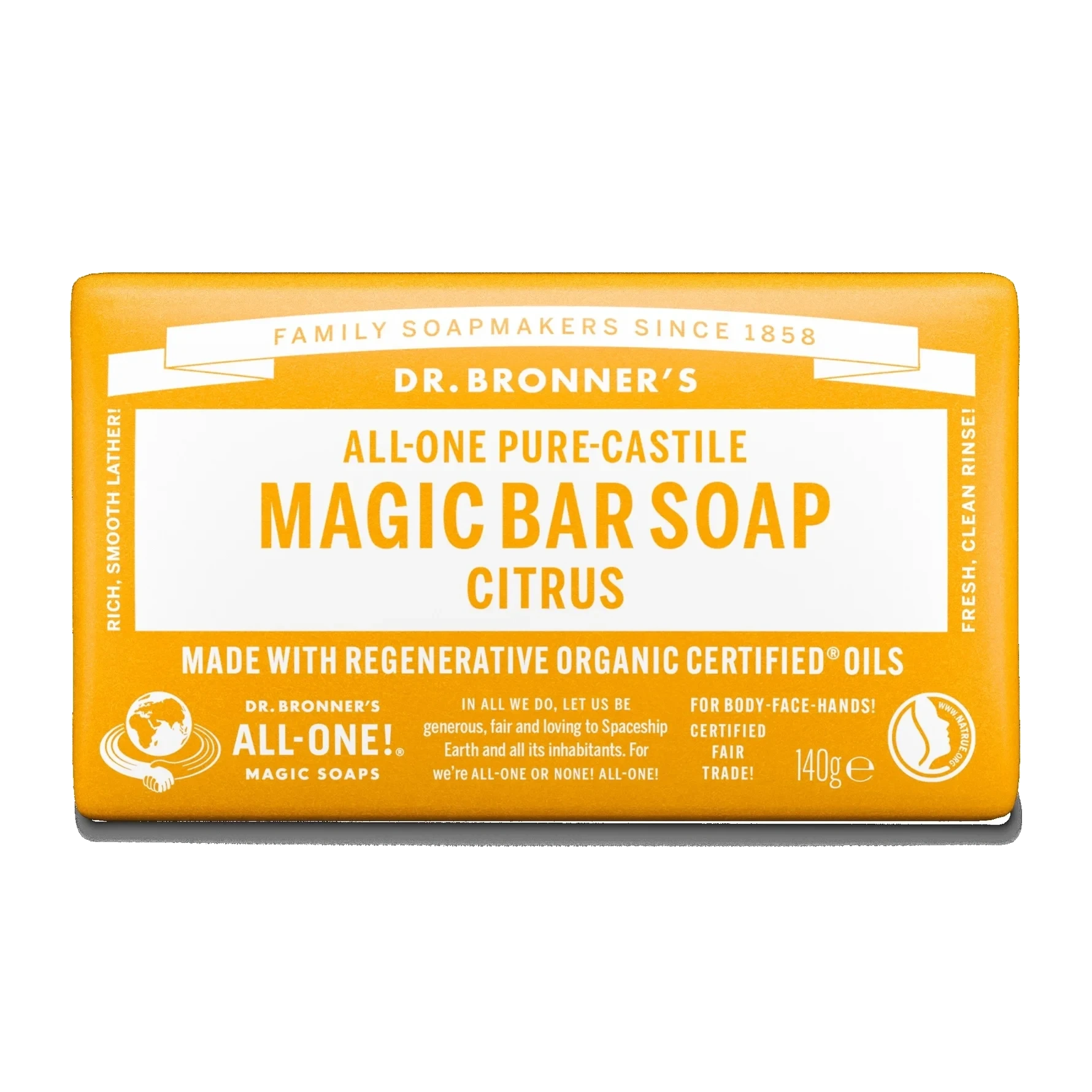 Dr. Bronner's Bar Soap Lemon