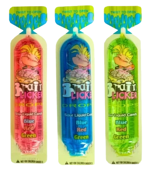 Brain Licker Drops Assortert pr stk