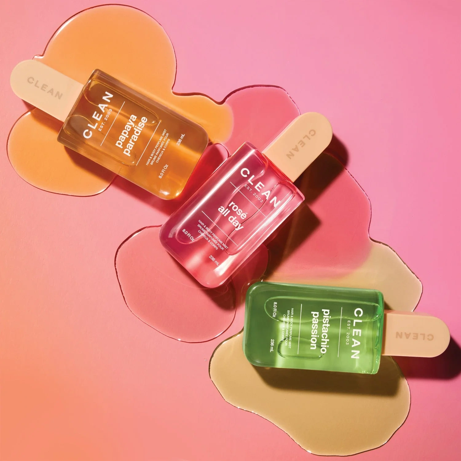 Clean Rosé All Day Hair & Body Perfume Mist