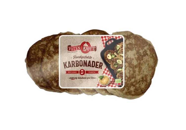 Karbonader 370g Toten Kjøtt