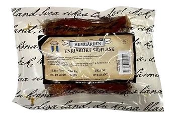 Enrisrökt sidfläsk