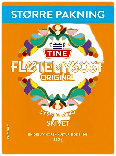 Fløtemysost skivet  250g