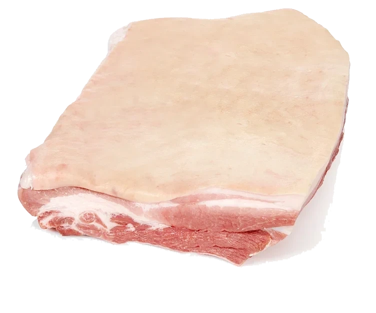 Svin sideflesk m/ben hel 12xca1kg   kg