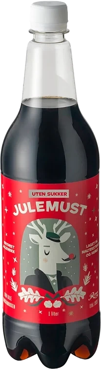 Julemust uten Sukker 1l Roma
