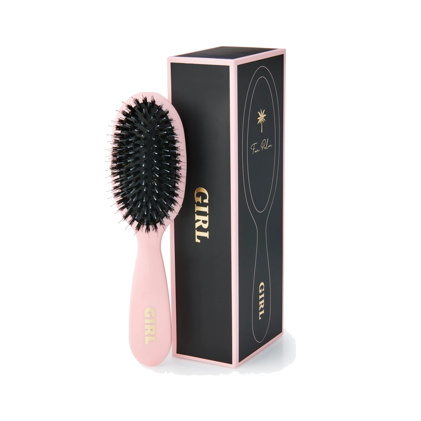 Fan Palm Boar- & Nylon Brush Small Girl