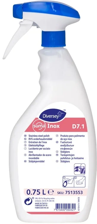 Suma inox d7.1  ne stålglans     0,75l