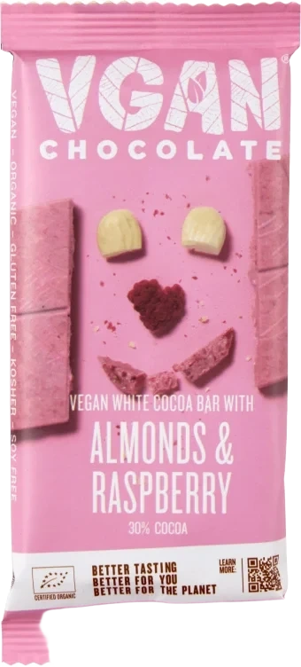 Almonds & Raspberry 70g Vgan