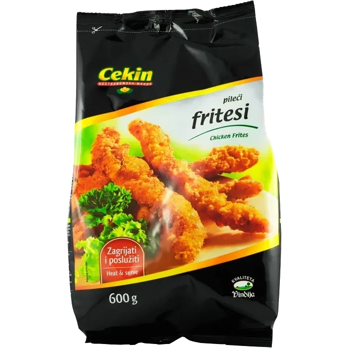 Kycklingfile strimlad panerad 600g Cekin