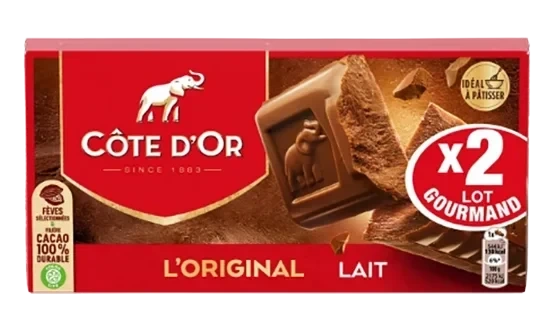 Côte d'Or DOr Melkesjokolade