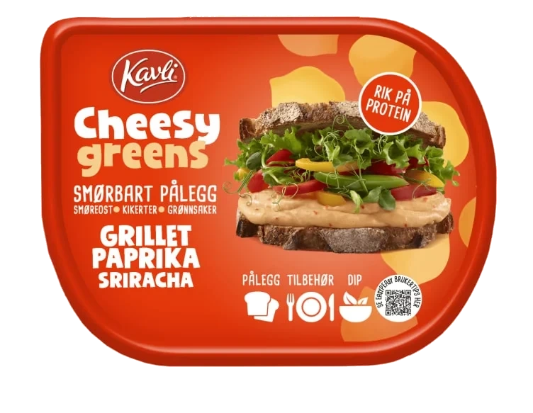 Cheesy green grillet paprika & sriracha  165g