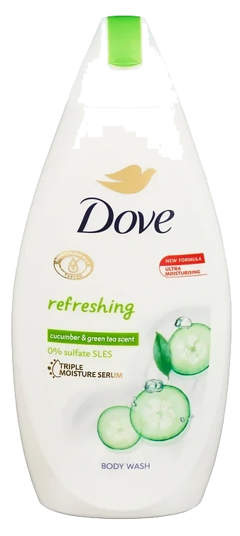 Dove showergel refreshing 450ml