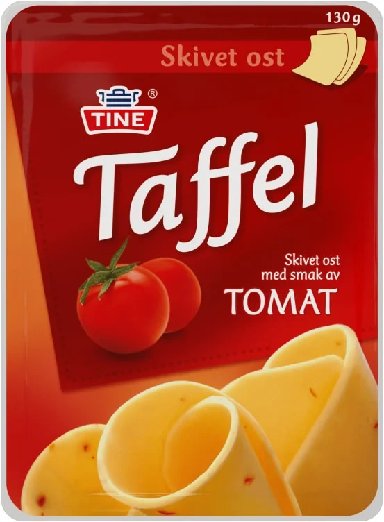Taffel Tomatost 130g Skiver