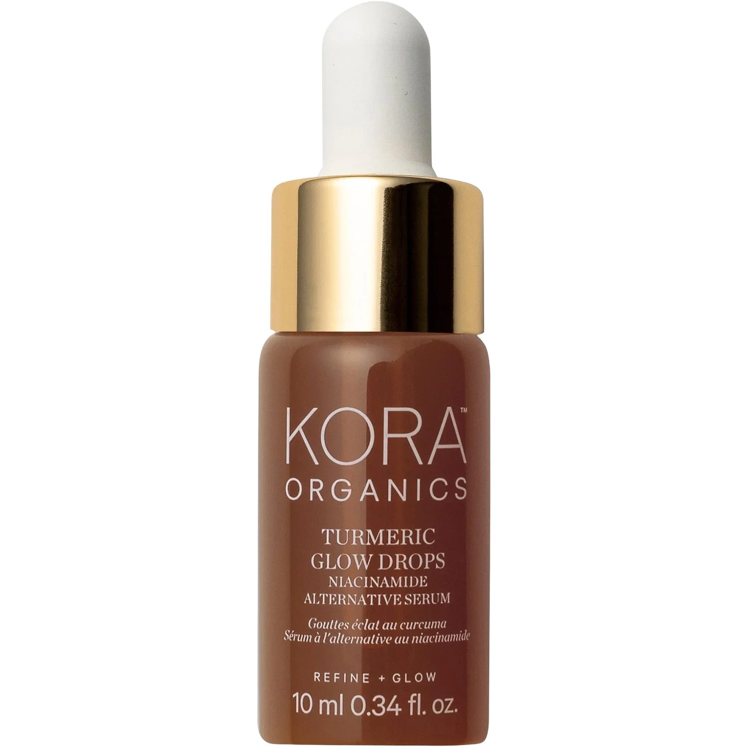KORA Organics Turmeric Glow Drops Niacinamide Alternative Serum