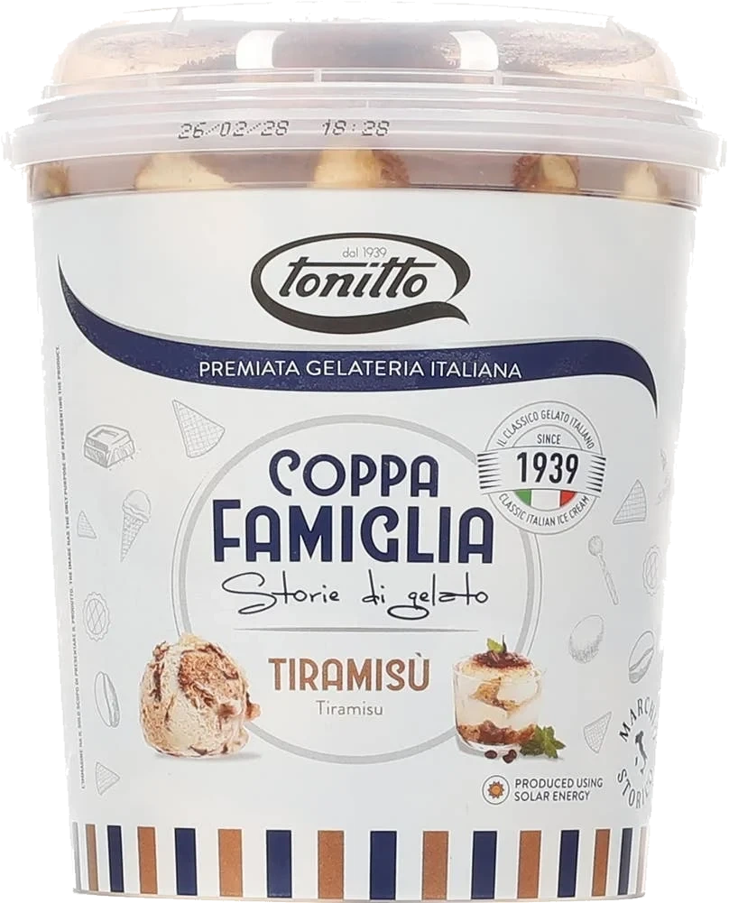 Coppa famiglia tiramisu 1 l
