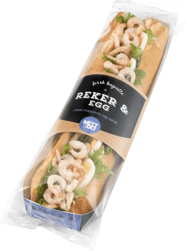 Baguette Reker & Egg 230g