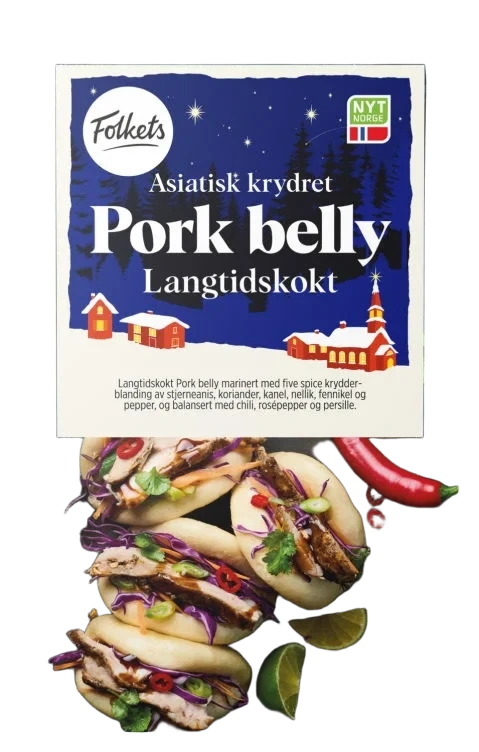 Svineribbe Sous Vide 5 Spices Ca700g Folkets