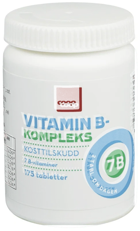 Coop B-Vitamins 175 tabletter