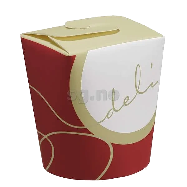 Etnisk matbeger 529ml deli 50stk