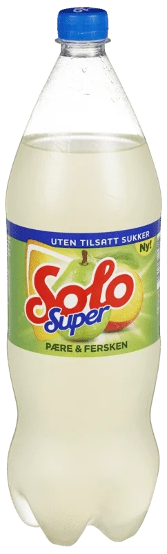 Solo Super Pære/Fersken 1,5l