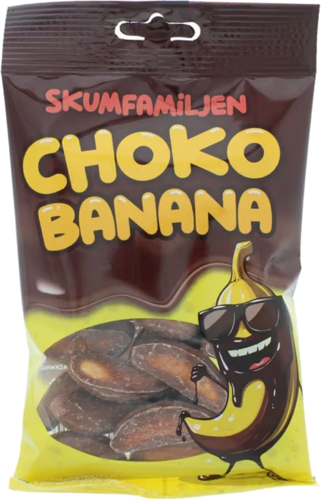Skumfamiljen Chocobanana 70g