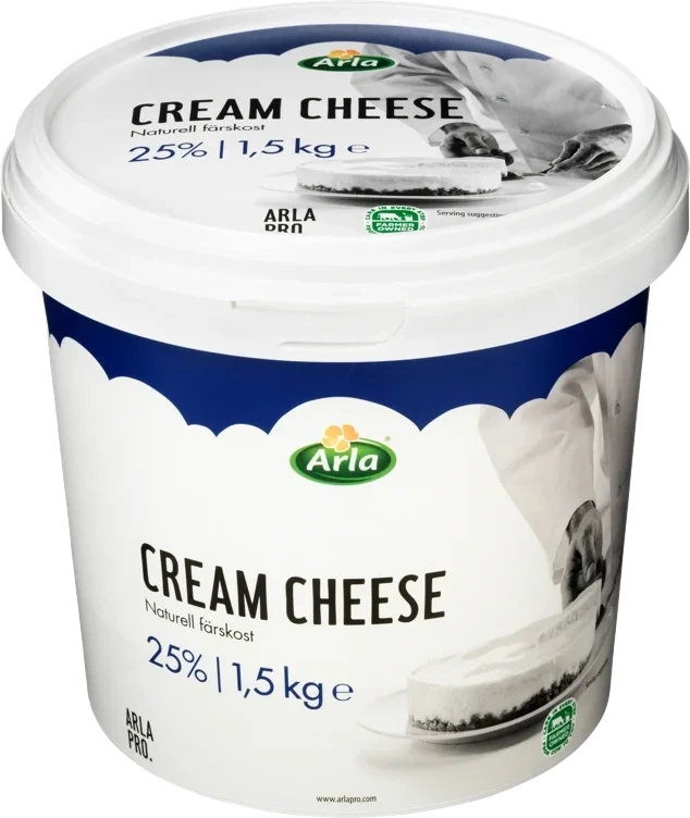 Arla Cream Cheese Natural 1,5kg