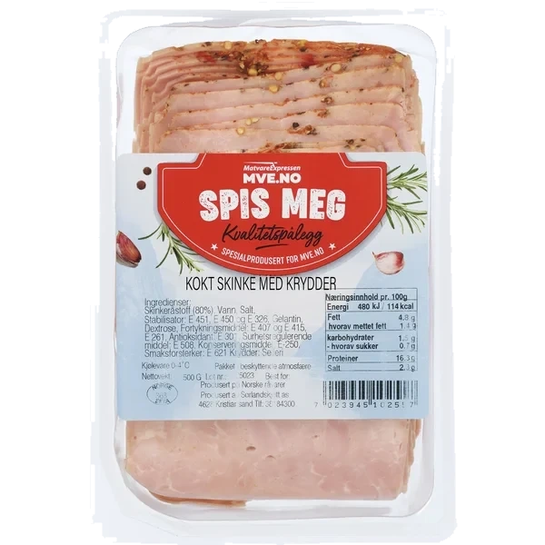 Spis Meg Kokt Skinke Med Krydder 500g