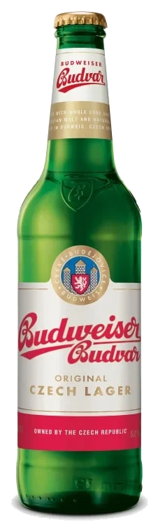 Budweiser Budvar 0,33l flaske