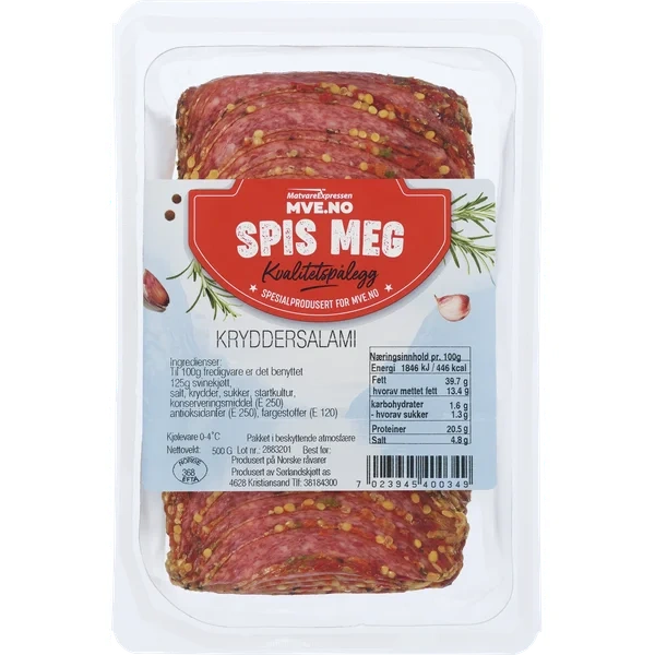 Spis Meg Kryddersalami 500g