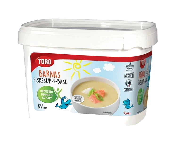 Barnas fiskesuppe-base   540g