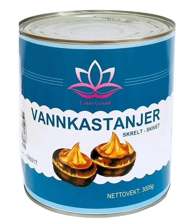 Vannkastanje i Skiver 3kg A-food