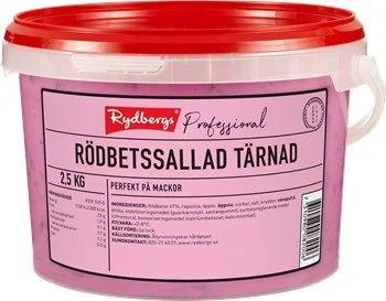 Rydbergs Rödbetssallad tärnad