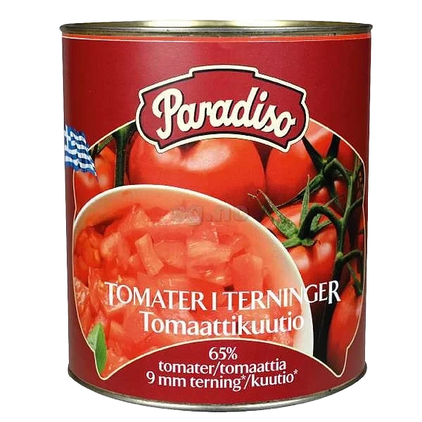 Diced tomatoes   3kg