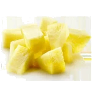 Ananas biter u/skall 2kg   stk