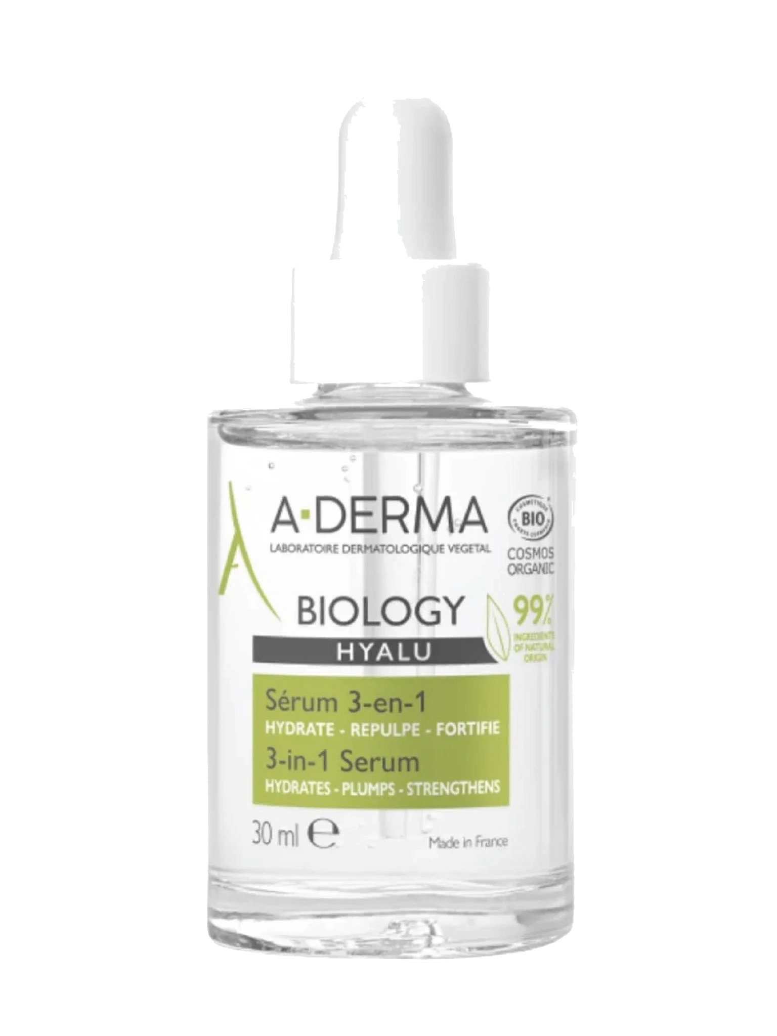 A-Derma Biology Hyalu 3-i-1 Serum, 30 ml