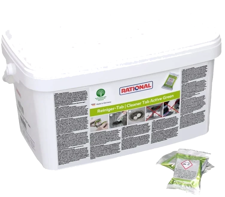 Rational rensetab active green  150stk