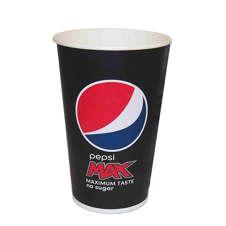 Kalddrikksbeger 0,4l pepsi    50stk