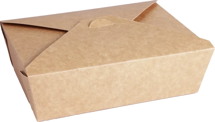 Takeaway Eske 1600ml 195x140x63mm Kartong Brun