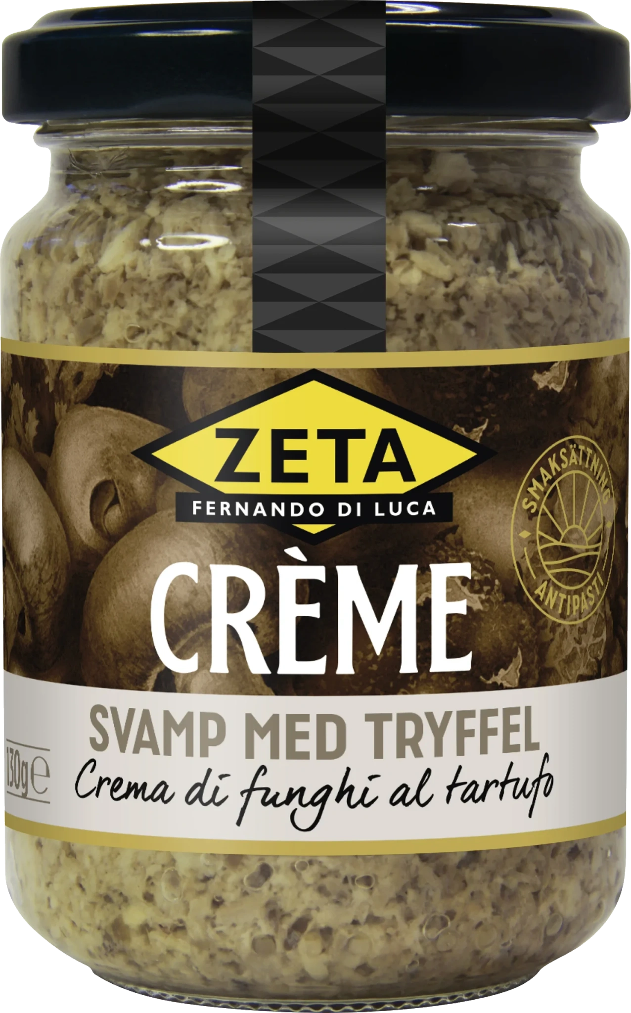 Crème av svamp med tryffel