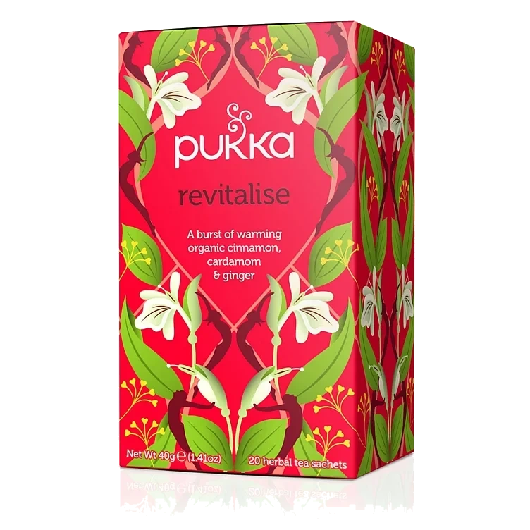 Revitalise, pukka herb  urtete økol.   20stk