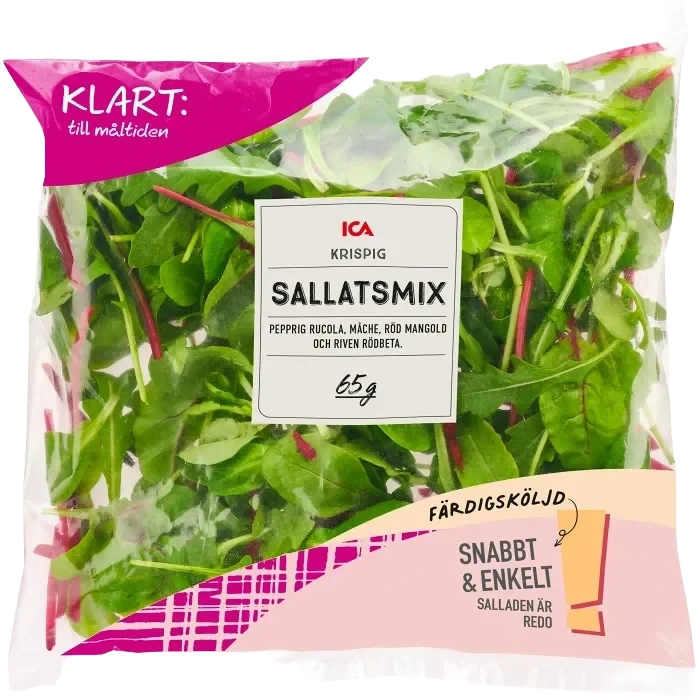 ICA Sallatsmix Krispig Sköljd 65g ICA