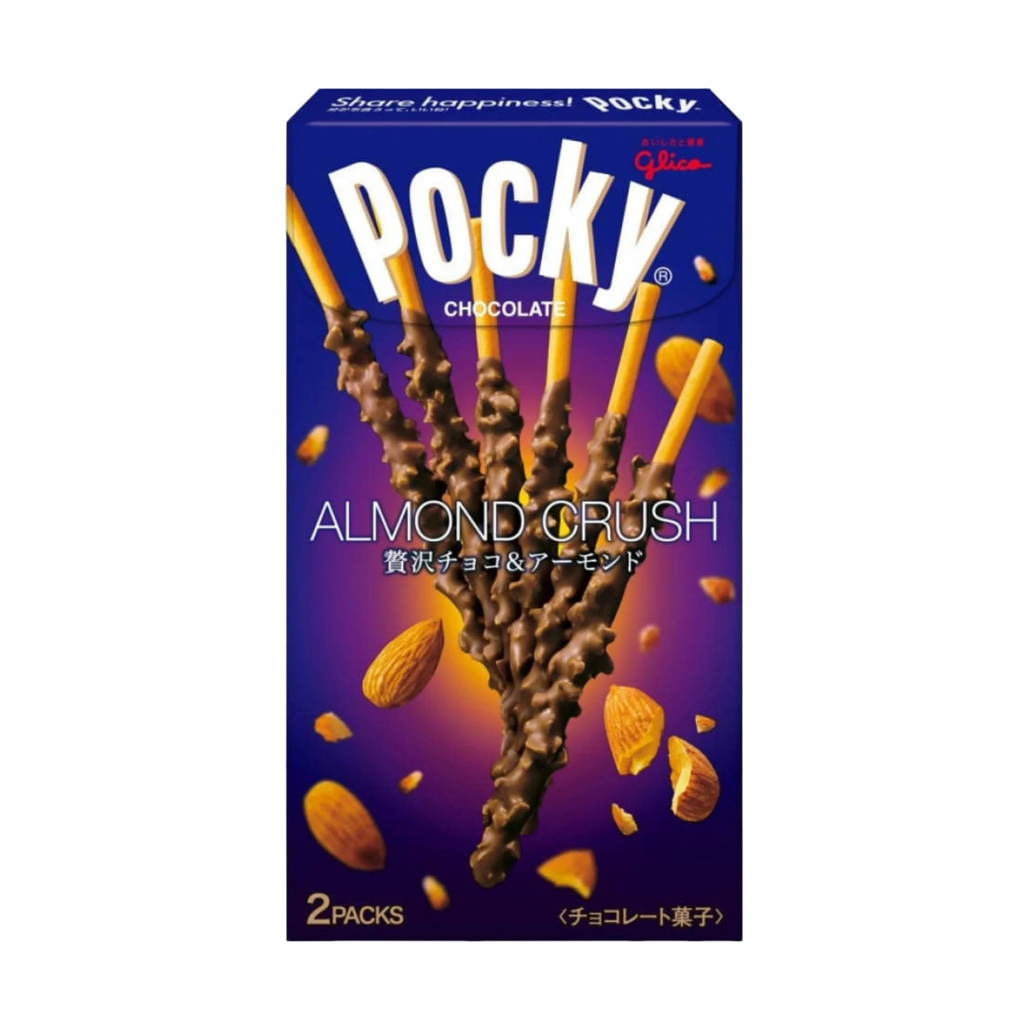 Pocky Chocolate Almond Crush 46 g (Japan) (DATOVARE)