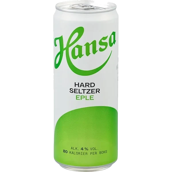 Hansa Hard Seltzer Eple 0,33l boks