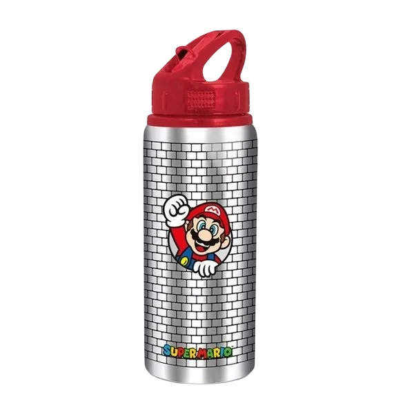 Alu Drikkeflaske - Super Mario