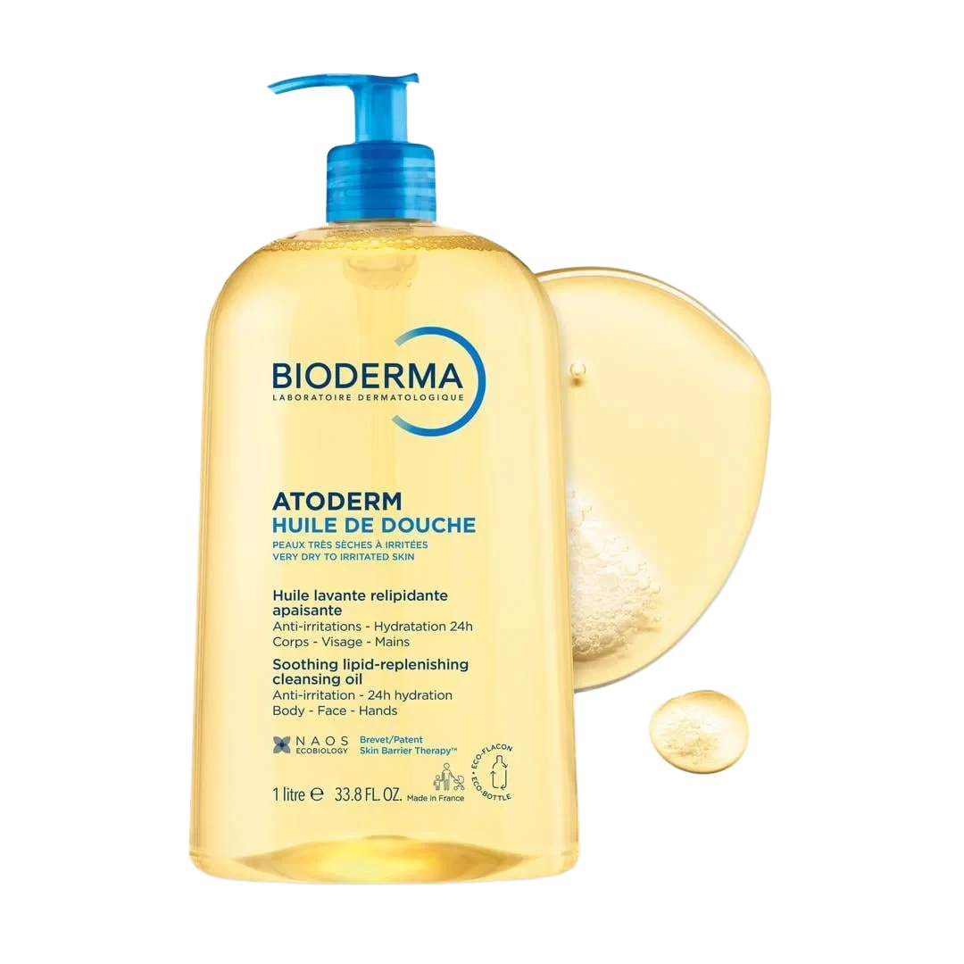 Bioderma Atoderm Huile de Douche Dusjolje, 1000 ml