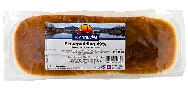 Fiskepudding 49%   700g