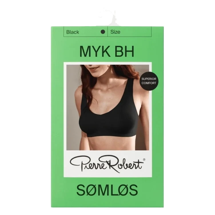 Micro Bra Black S Pierre-Robert