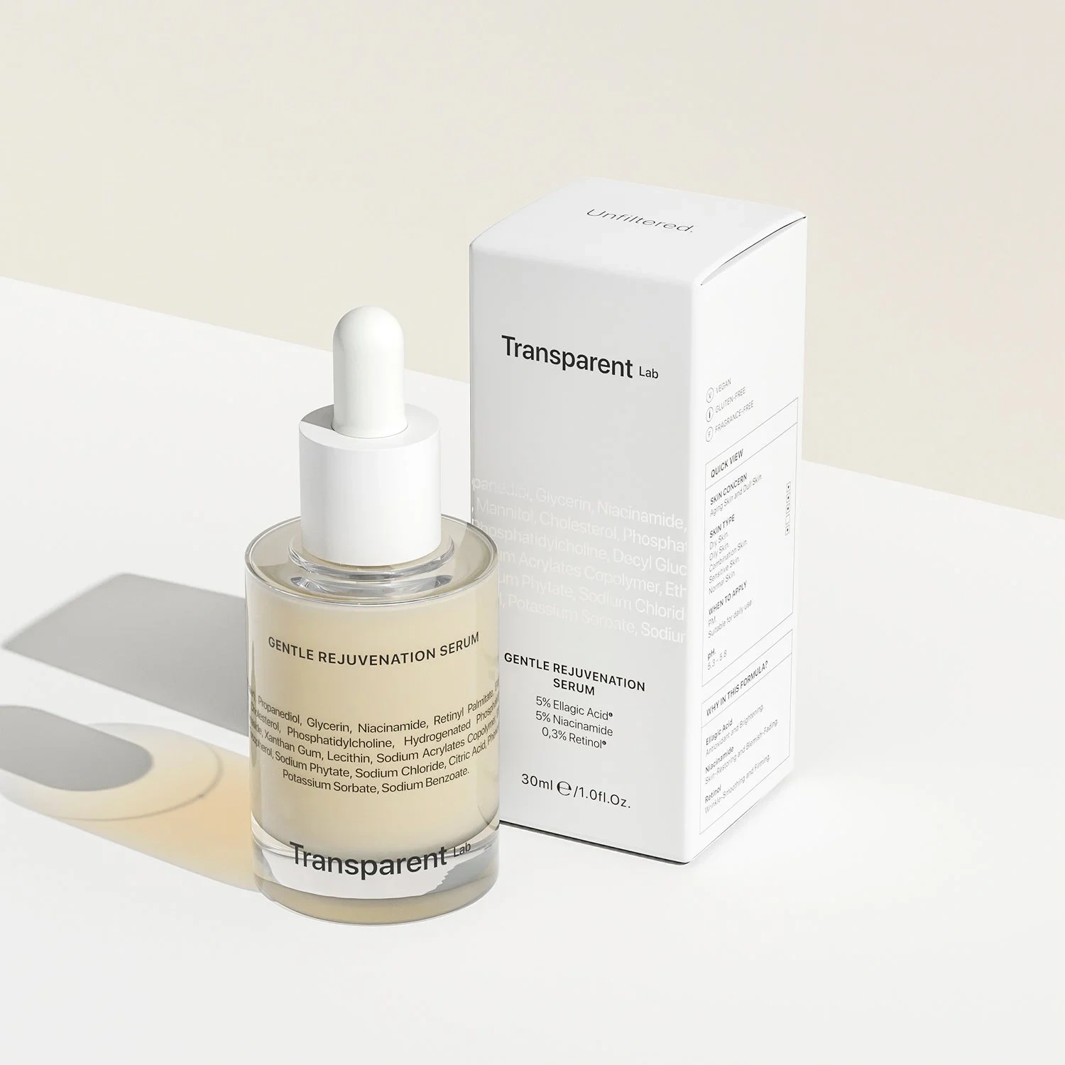Niche Beauty Lab Transparent Lab