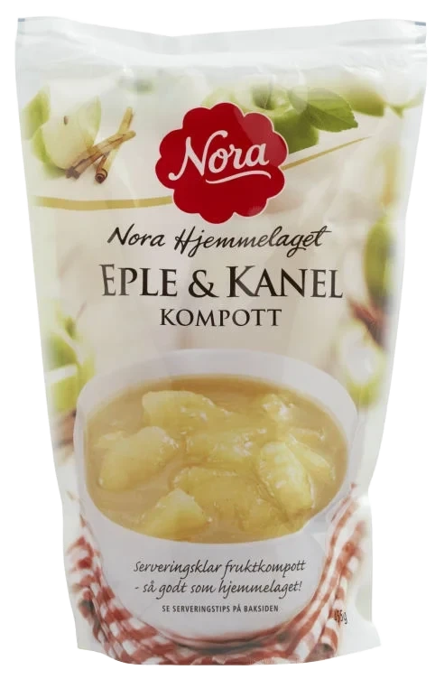 Nora Eple & Kanel Kompott 455g