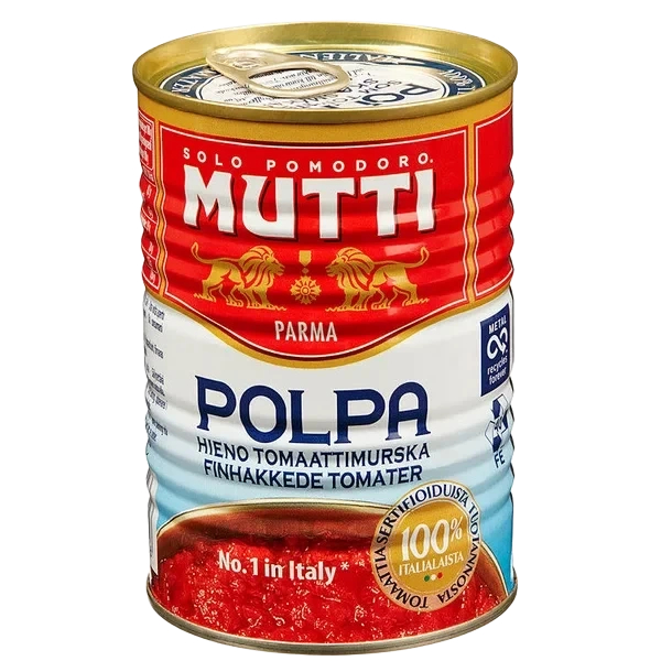 Tomater Knuste 400g Mutti