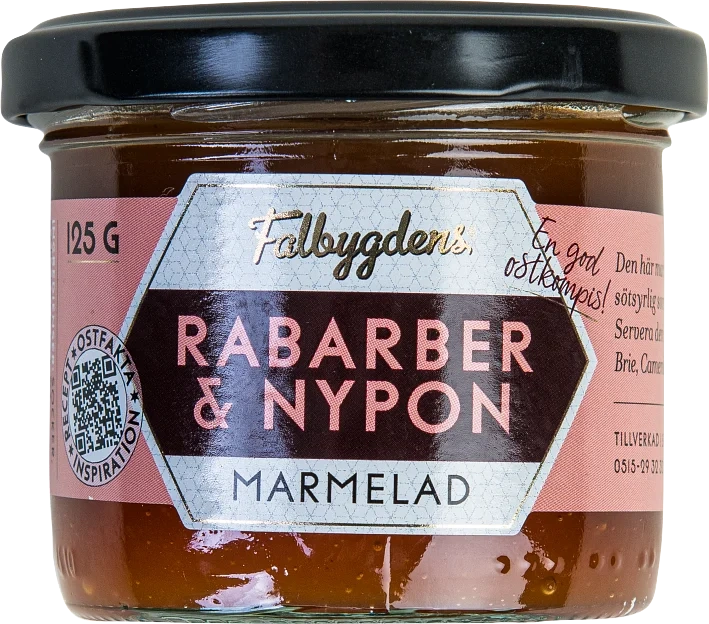 Rabarber / nypon marmelad